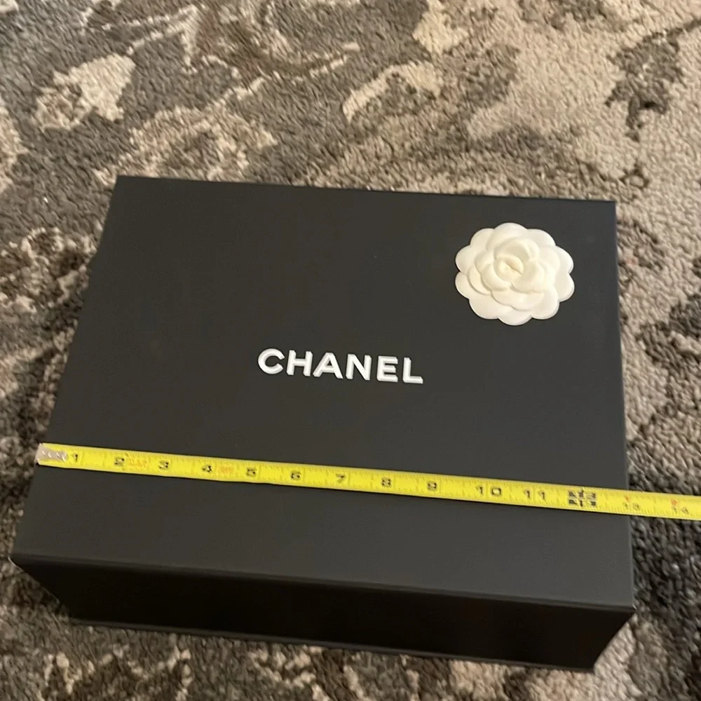 Chanel Black Magnetic Box And Booklets